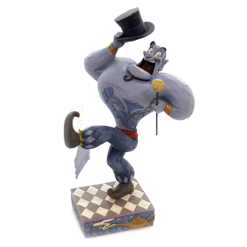 Aladdin Genie Born Showman figurine front view