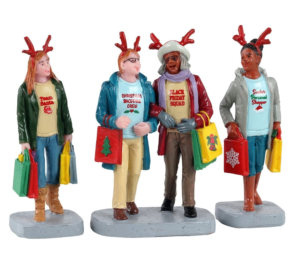 Lemax Girls Christmas Shopping Trip - SKU 12026