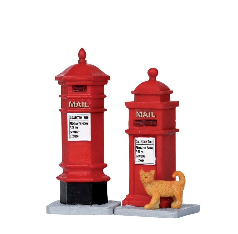 Lemax Victorian Mailboxes, Set of 2 - SKU 14362