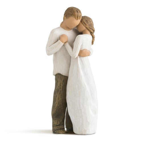 Willow Tree Promise Embracing Couple Figurine, SKU 26121