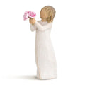 Willow Tree Thank You Pink Peony Figurine, SKU 27267