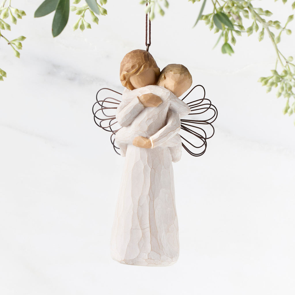 Willow Tree Angel's Embrace Ornament, SKU 26089, alternate view 3