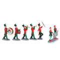 Lemax Christmas on Parade set of 6 – front view – SKU 03515