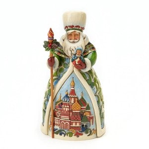 Jim Shore Heartwood Creek Russian Santa Figurine - Grandfather Frost, SKU 4017650