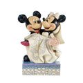 Mickey and Minnie Congratulations wedding figurine – front view