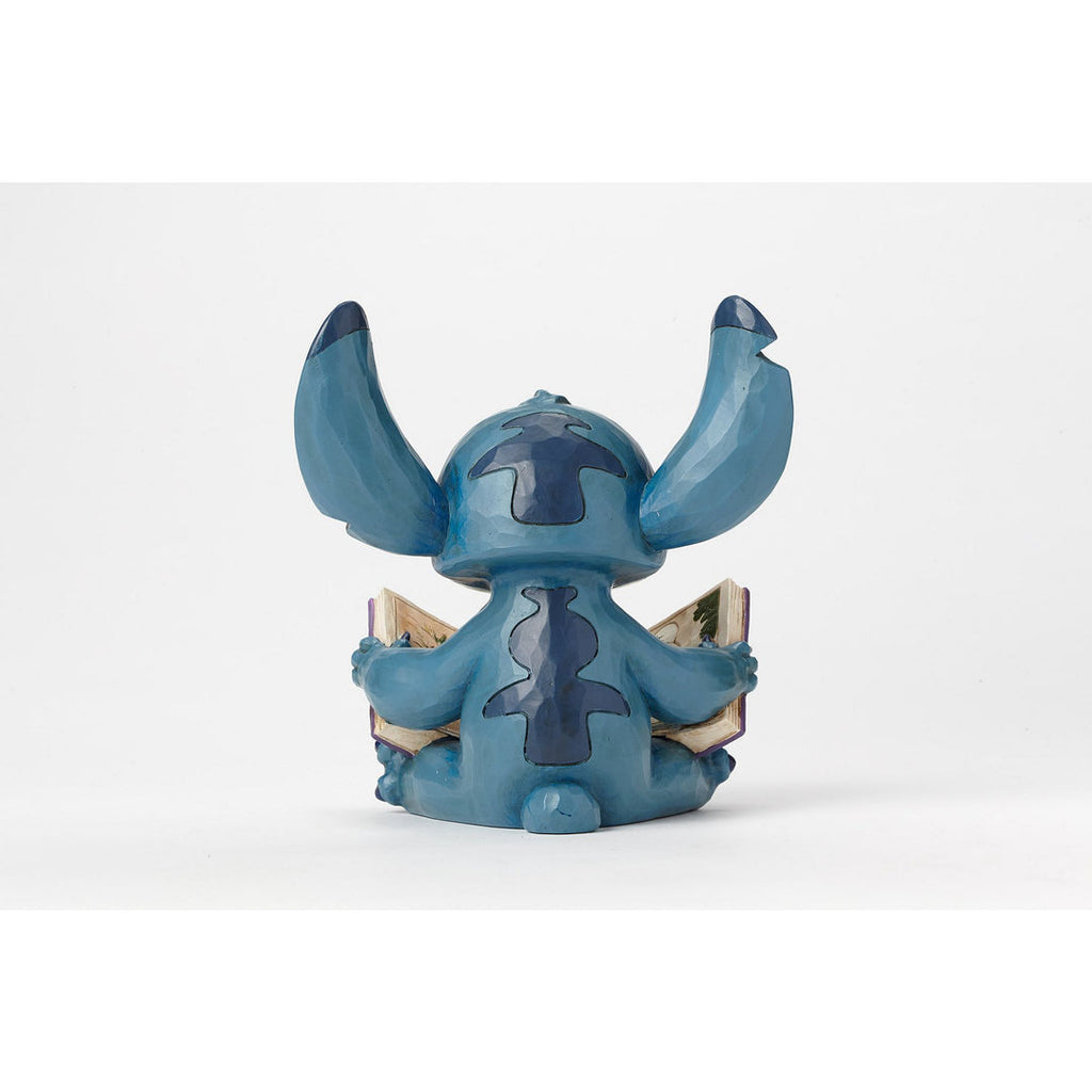 Stitch Finding a Family storybook figurine alternate view