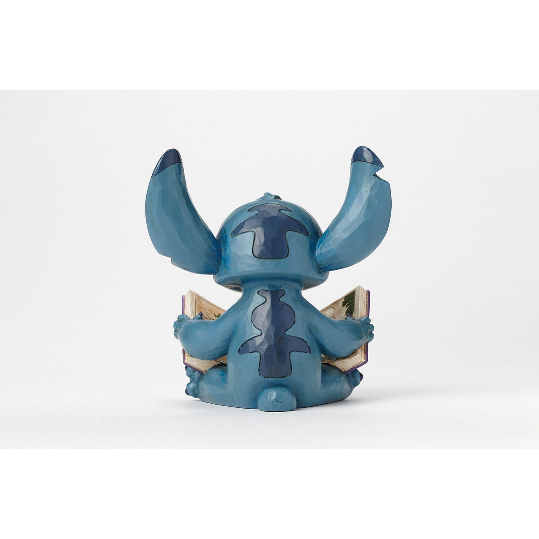 Stitch Finding a Family storybook figurine alternate view