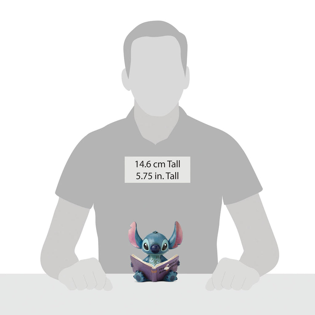 Stitch Finding a Family figurine rear detail