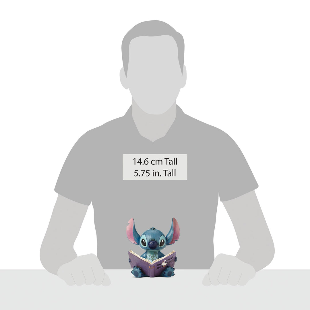 Stitch Finding a Family figurine rear detail