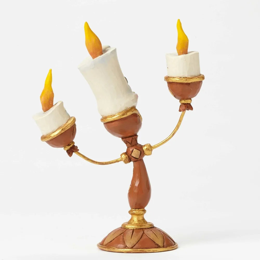 Jim Shore Disney Traditions Lumière rear view – SKU 4049620