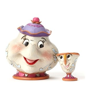 Jim Shore Disney Traditions A Mother's Love Mrs Potts and Chip Figurine, SKU 4049622