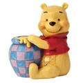 Jim Shore Disney Traditions Winnie the Pooh with Honey Pot Mini Figurine, SKU 4054289