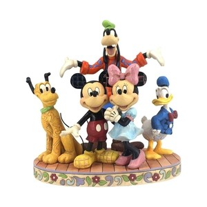 Jim Shore Disney Traditions Mickey and Friends Fab Five Figurine, SKU 4056752