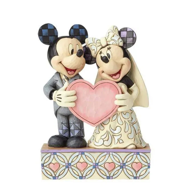 Mickey and Minnie Two Souls One Heart wedding figurine – alternate view 1