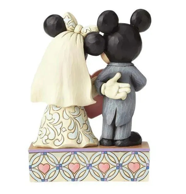 Mickey and Minnie Two Souls One Heart wedding figurine – alternate view 3