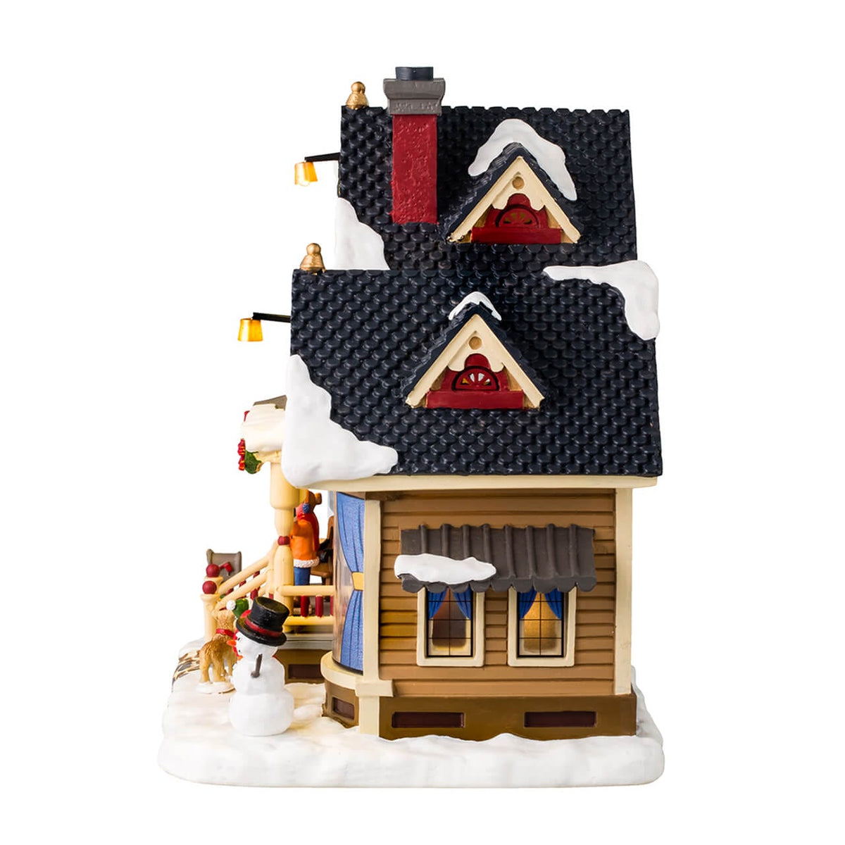 Lemax Christmas Eve at Grandma’s – left-side view – SKU 45221