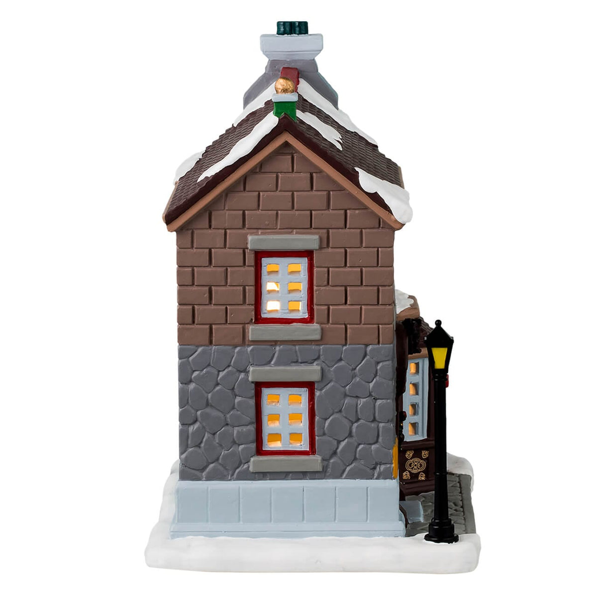 Lemax Clearview Post Office – front view – SKU 45247