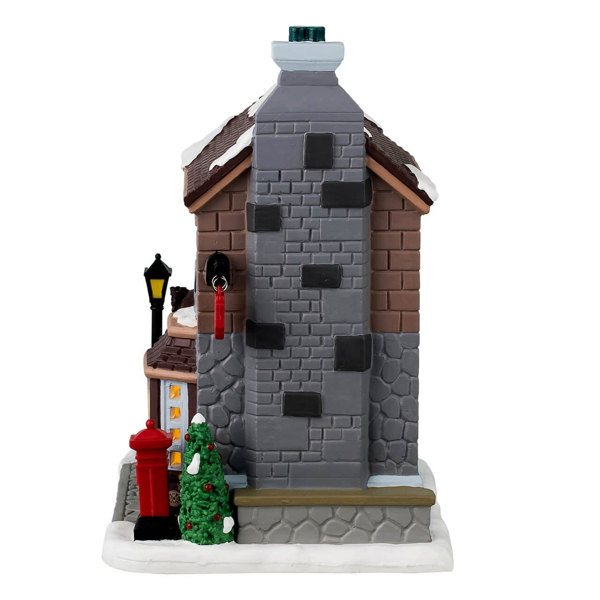 Lemax Clearview Post Office – left-side view – SKU 45247