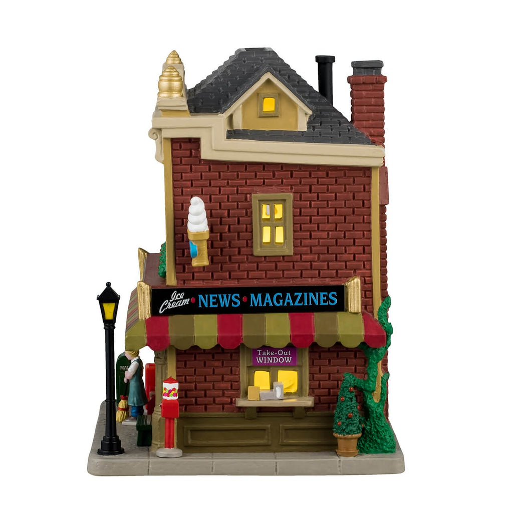 Lemax Caddington Village Drug Store – left-side view – SKU 45272