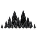 Lemax Assorted Pine Trees, Set of 21 - SKU 4768