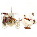 Mark Roberts Fairytale Bear Santa with Swan and Carriage – SKU 51-23936
