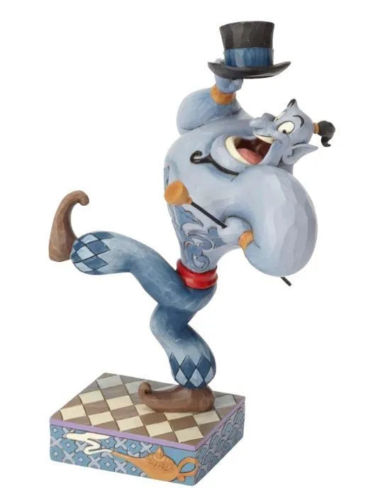 Jim Shore Disney Traditions Genie Born Showman figurine alternate front view