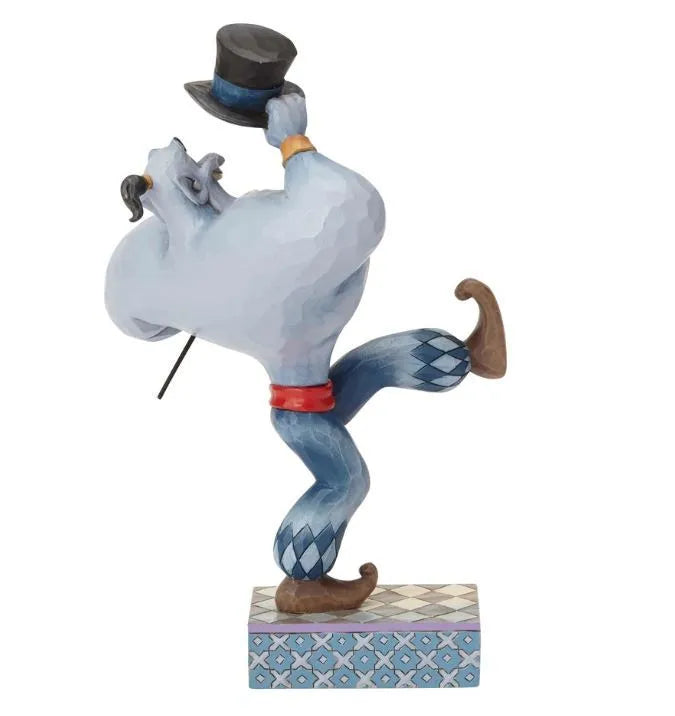 Jim Shore Disney Traditions Genie Born Showman figurine rear view