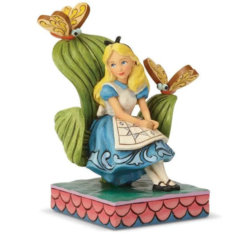 Alice Curiouser and Curiouser figurine alternate view