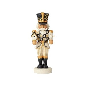 Jim Shore Heartwood Creek Black and Gold Nutcracker Figurine, SKU 6001437