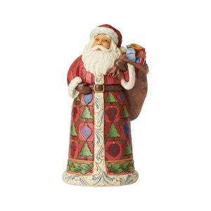 Jim Shore Heartwood Creek Santa with Toy Bag Figurine, SKU 6001464