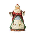 Jim Shore Heartwood Creek Santa with Cardinal Garland Figurine, SKU 6004137