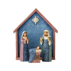 Jim Shore Heartwood Creek Blessed Bethlehem Nativity Set of 4, SKU 6004247