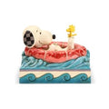 Jim Shore Peanuts Snoopy and Woodstock in Floatie Figurine, SKU 6005942