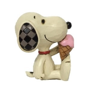 Jim Shore Peanuts Snoopy Ice Cream Mini Figurine, SKU 6005953