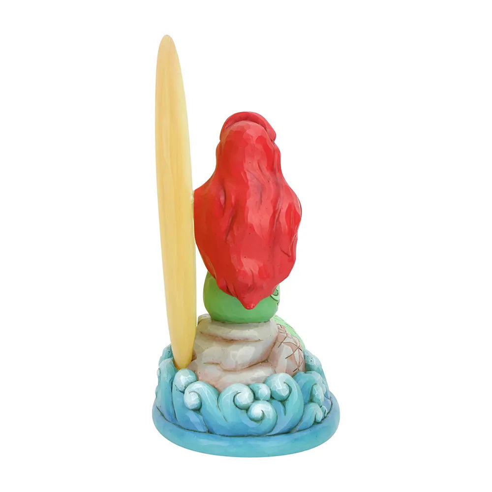 Ariel Mermaid by Moonlight figurine side view