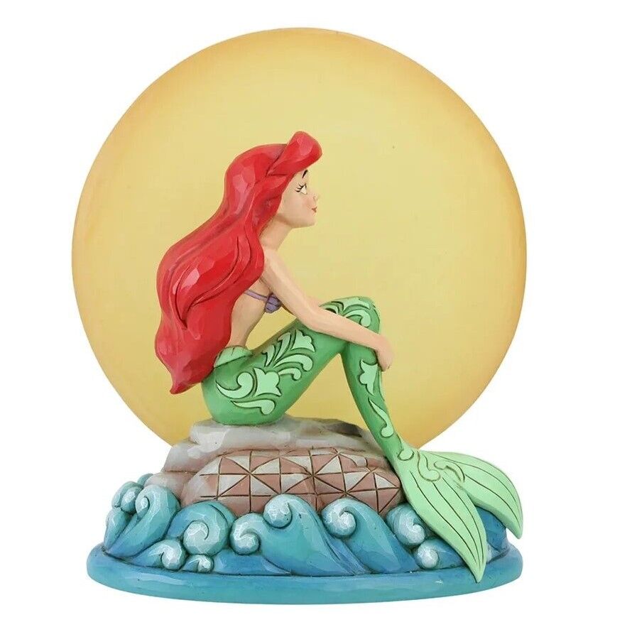 Ariel Mermaid by Moonlight light-up figurine front view
