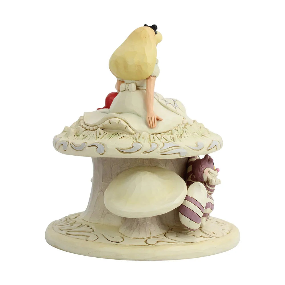 White Woodland Alice figurine side view