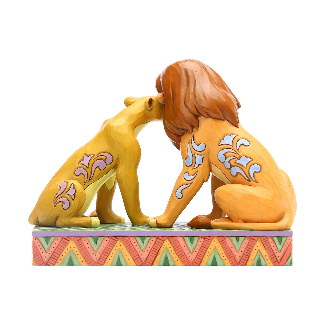 Jim Shore Savannah Sweethearts figurine side detail
