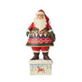 Jim Shore Heartwood Creek Lapland Santa on Base Figurine, SKU 6006631