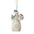 Jim Shore Heartwood Creek Snowman with Snowbaby Hanging Ornament, SKU 6006679