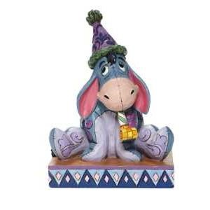 Jim Shore Disney Traditions Eeyore with Birthday Hat and Horn Figurine, SKU 6008074