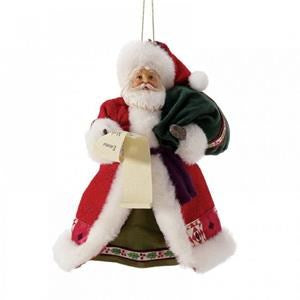 Possible Dreams Jim Shore Little Old Driver Santa Ornament, SKU 6008579