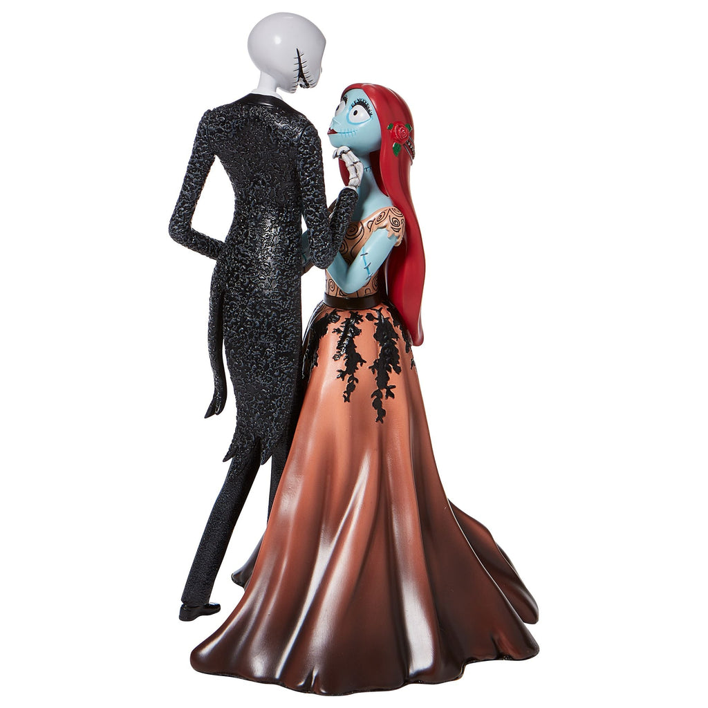 Disney Showcase Couture de Force Jack and Sally figurine, reverse angle