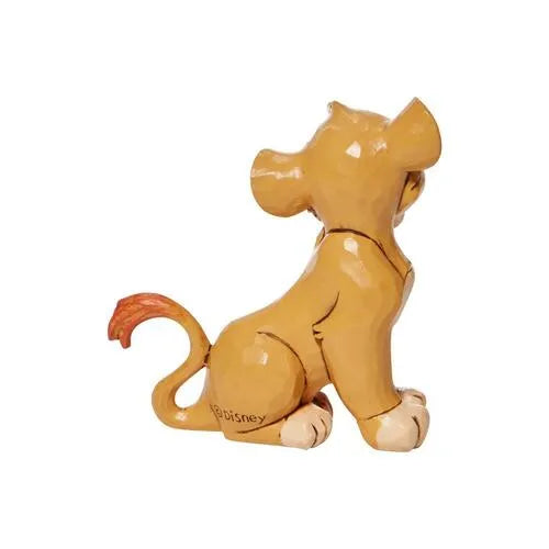 Jim Shore Disney Traditions Simba mini figurine rear view