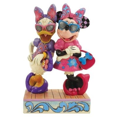Jim Shore Disney Traditions Minnie Mouse and Daisy Duck Fashionable Friends Figurine, SKU 6010089