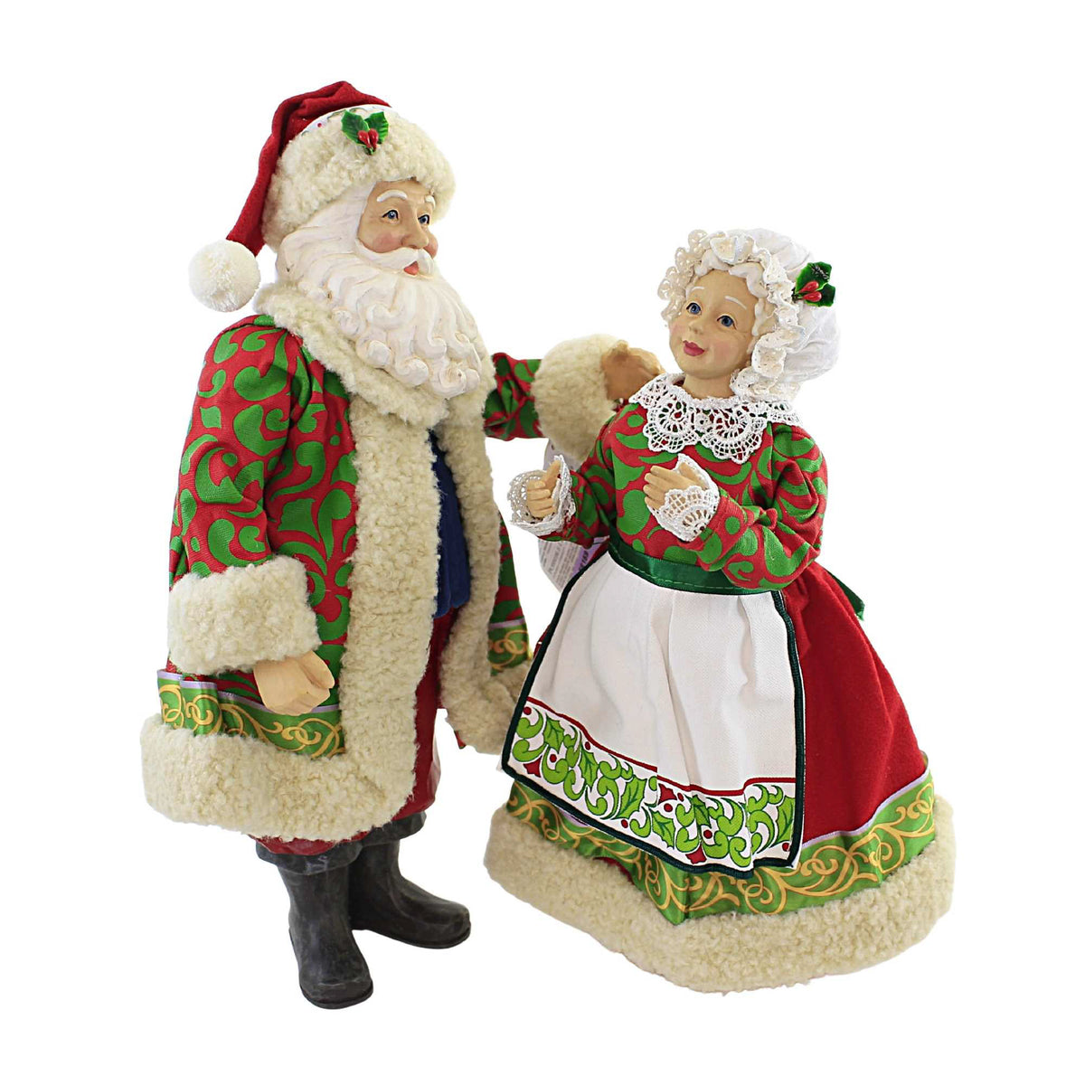 Possible Dreams Almost Ready Santa and Mrs Claus alternate front view – SKU 6010206