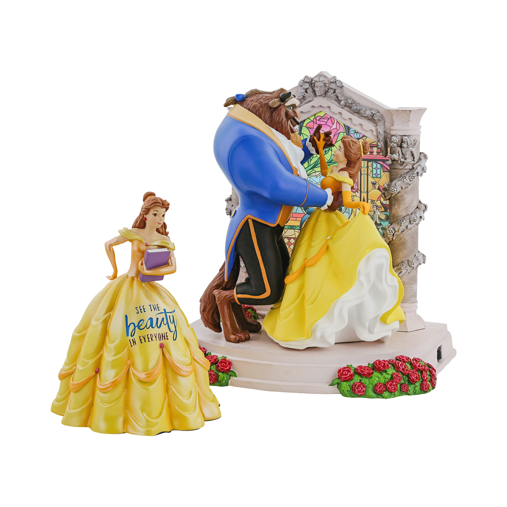 Disney Showcase Belle & Beast Light-Up Scene, SKU 6010730 – view 2