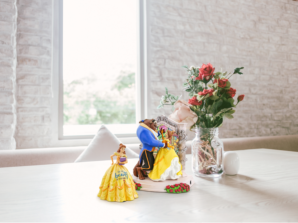Disney Showcase Belle & Beast Light-Up Scene, SKU 6010730 – view 3