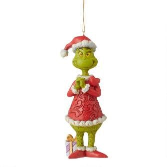 Jim Shore The Grinch with Large Heart Hanging Ornament, SKU 6010784