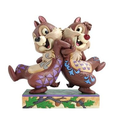 Jim Shore Disney Traditions Chip and Dale Back-to-Back Figurine, SKU 6011932